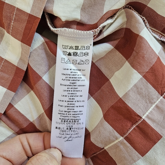 Petit Bateau Red Plaid Dress NWT - Picture 5 of 10